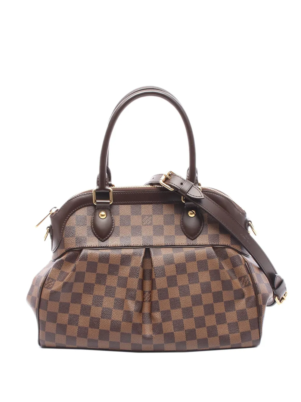 Louis Vuitton Pre-Owned 2010 Damier Ebene Trevi PM satchel - Marrone