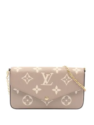 Louis Vuitton Pre-Owned 2021-2026 バイカラー モノグラム アン