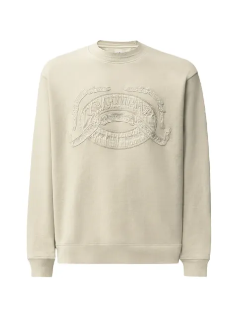 C.P. Company logo-embroidered sweatshirt