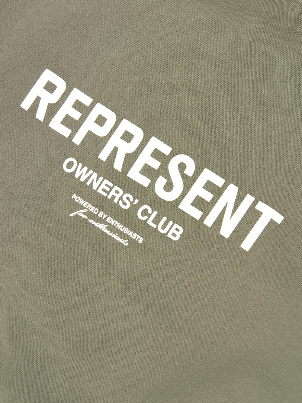 REPRESENT MINI Owners' Club hoodie met logoprint Groen