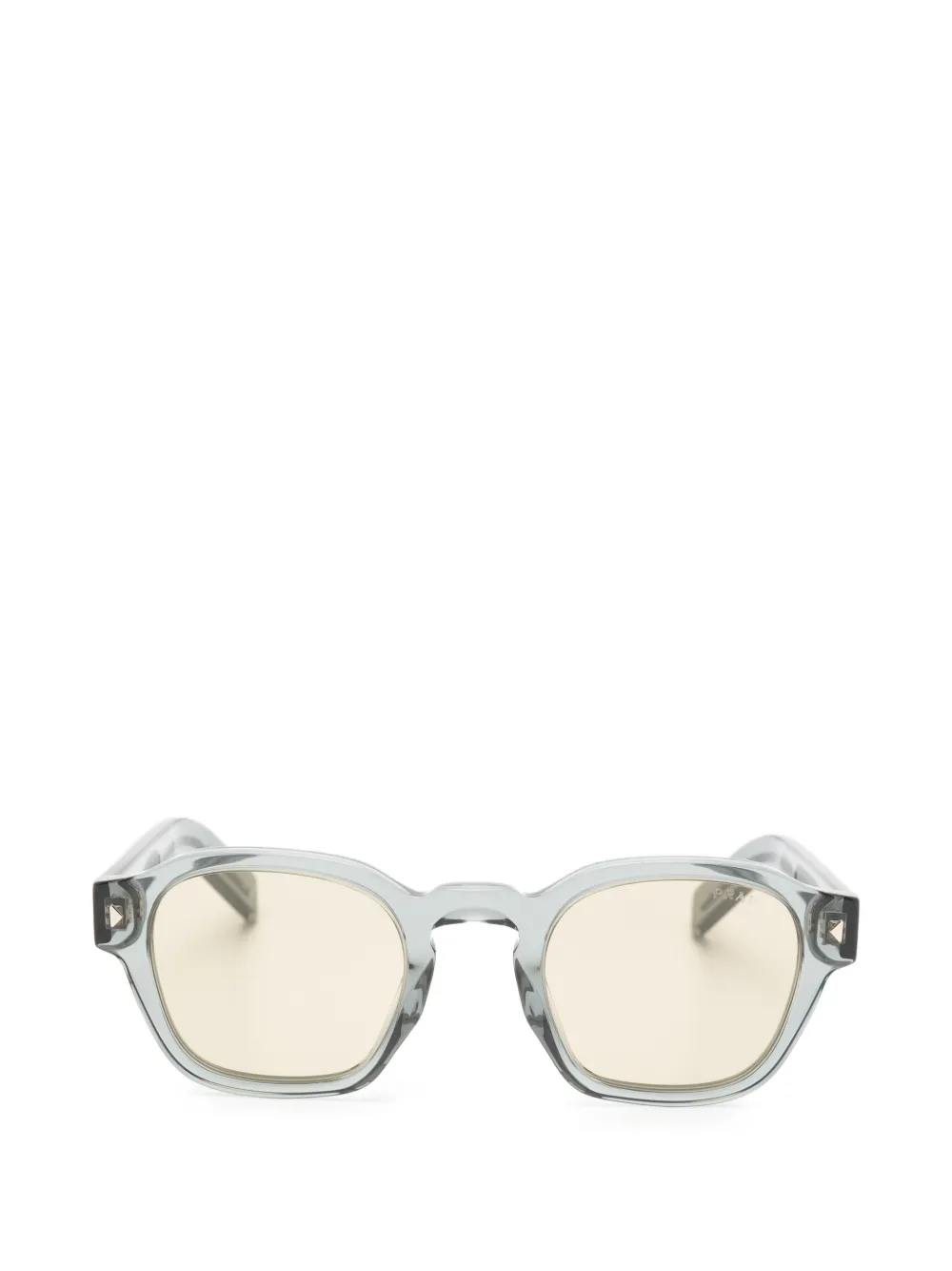 Prada Eyewear logo-print sunglasses - Grigio