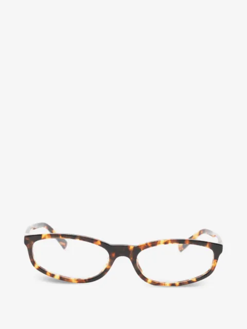 Miu Miu Eyewear lunettes de soleil à monture ovale