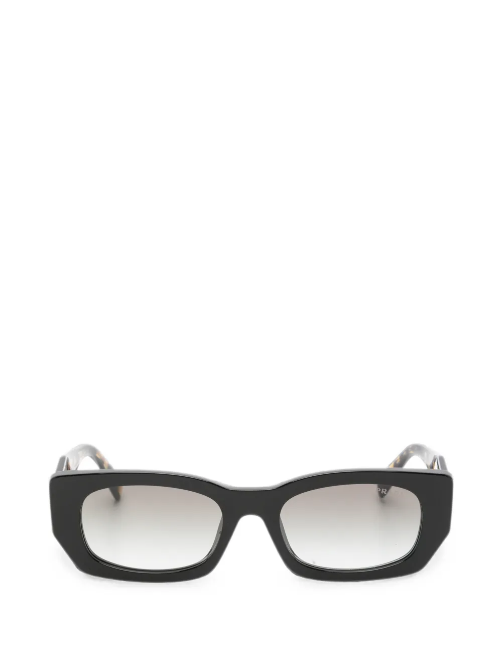 Prada Eyewear geometric-frame sunglasses - Nero