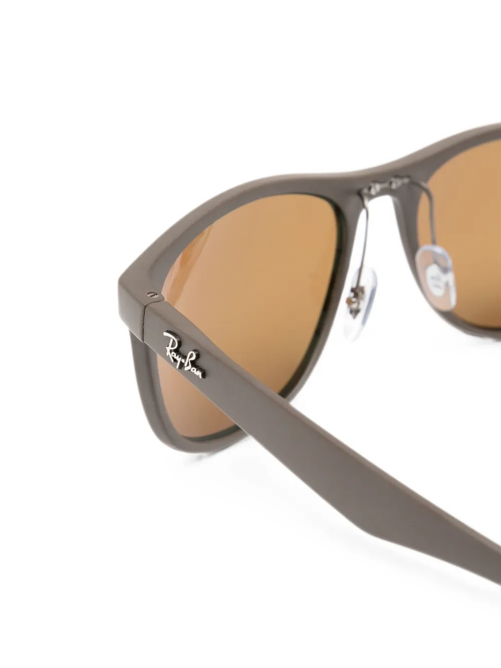 Ray-Ban Liteforce zonnebril met rechthoekig montuur Bruin
