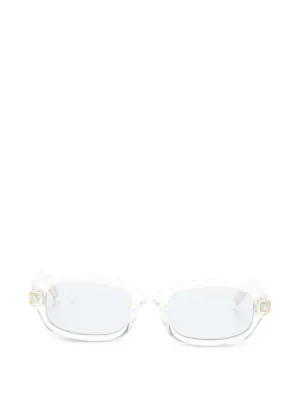 Miu Miu Eyewear リムレス サングラス | ゴールドトーン | FARFETCH JP