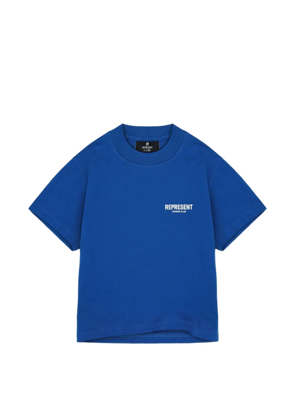 REPRESENT MINI Mini Owners' Club logo-print T-shirt - Blu