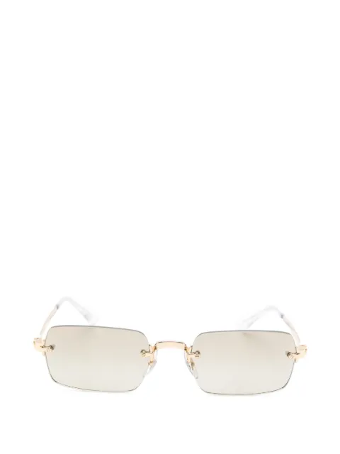 Ray-Ban x Asap Rocky rimless rectangle-shape sunglasses