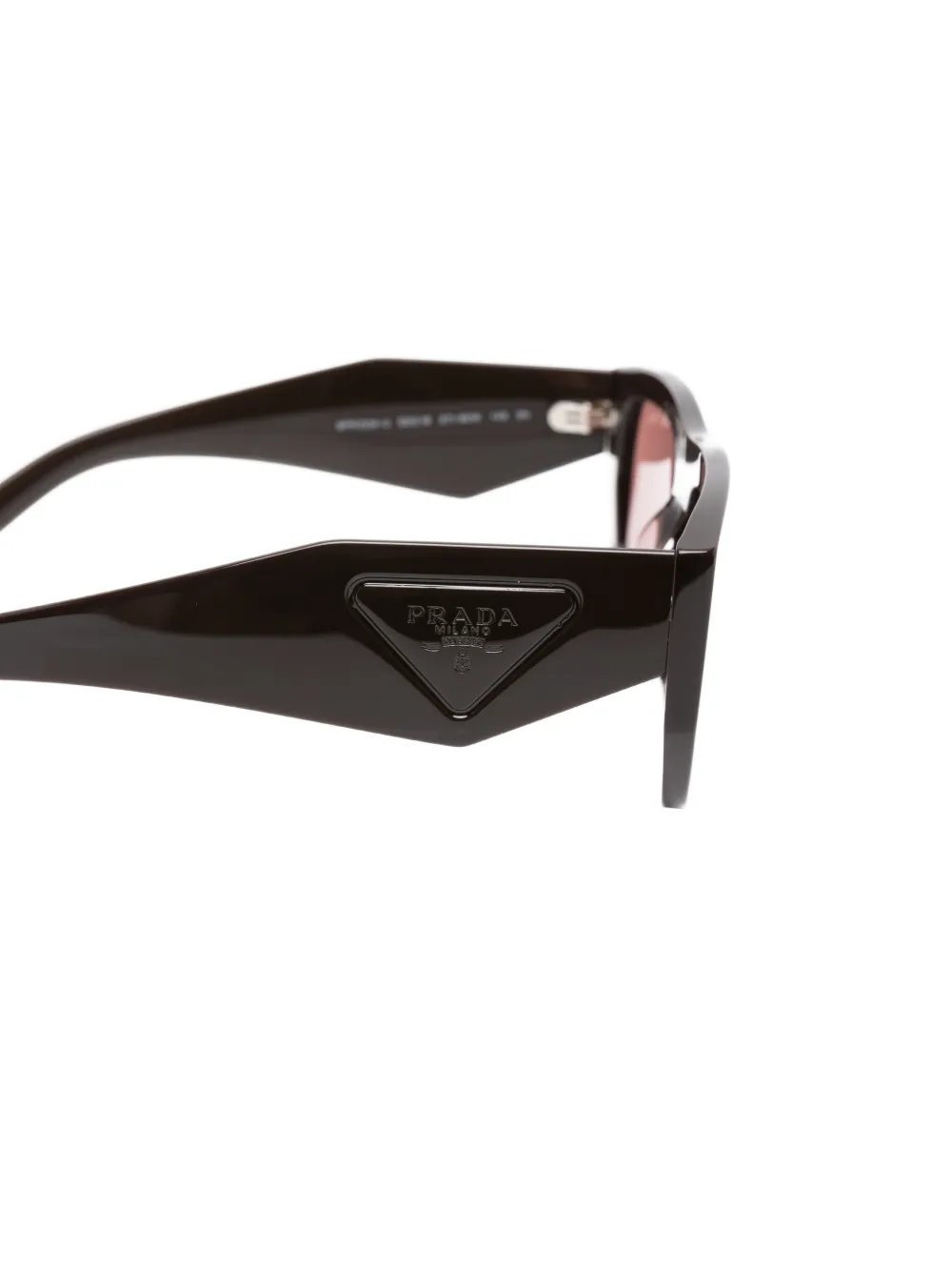 Prada Eyewear Symbole zonnebril Bruin