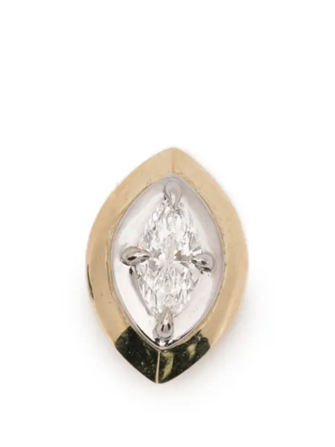 Rainbow K arete con diamante