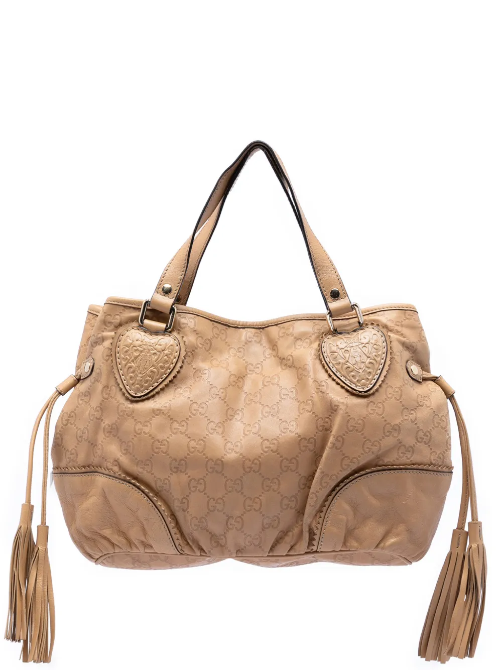 Gucci Pre-Owned 2016-2026 Small Guccissima Tribeca tote bag - Marrone