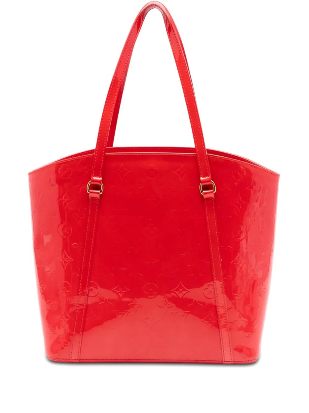 Louis Vuitton Pre-Owned 2012 Monogram Vernis Avalon GM shoulder bag - Rosso
