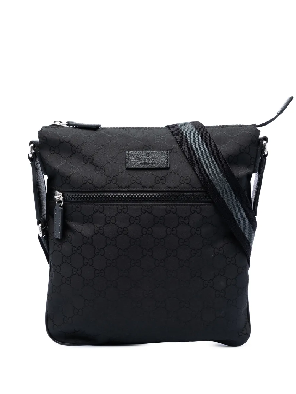 Gucci Pre-Owned 2016-2026 GG Nylon Web crossbody bag - Nero