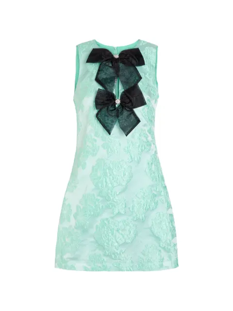 Sister Jane Waters Edge bow-appliquéd mini dress