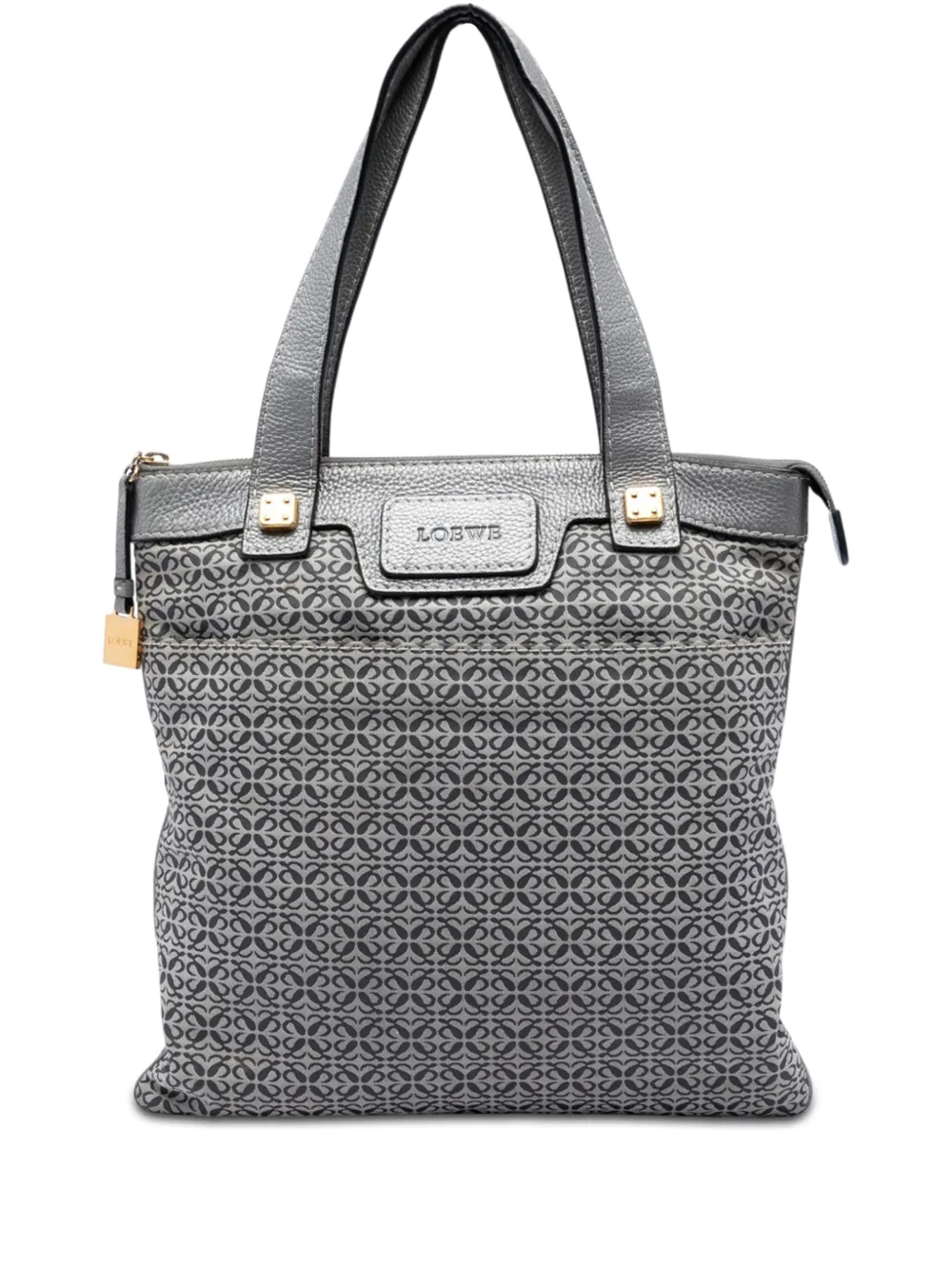 Loewe Pre-Owned 2007 Anagram Canvas tote bag - Grey