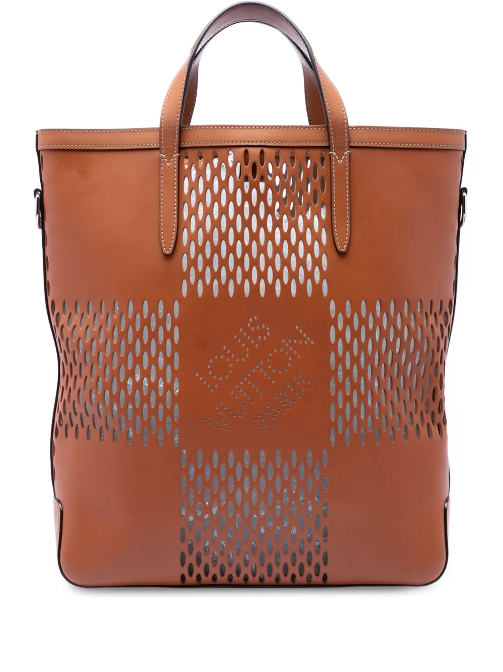 Louis Vuitton Pre-Owned 2013 Nomade Damier Oversize Cabas North South Tote satchel - Brown