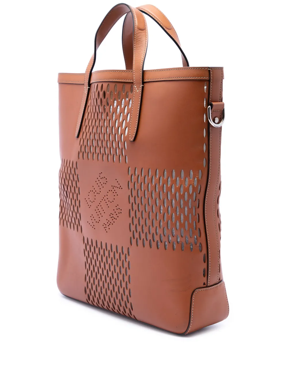  Louis Vuitton Pre-owned Bolso Satchel Cabas North South Tote Oversize Con Motivo Nomade Damier 2012 - Marrón 