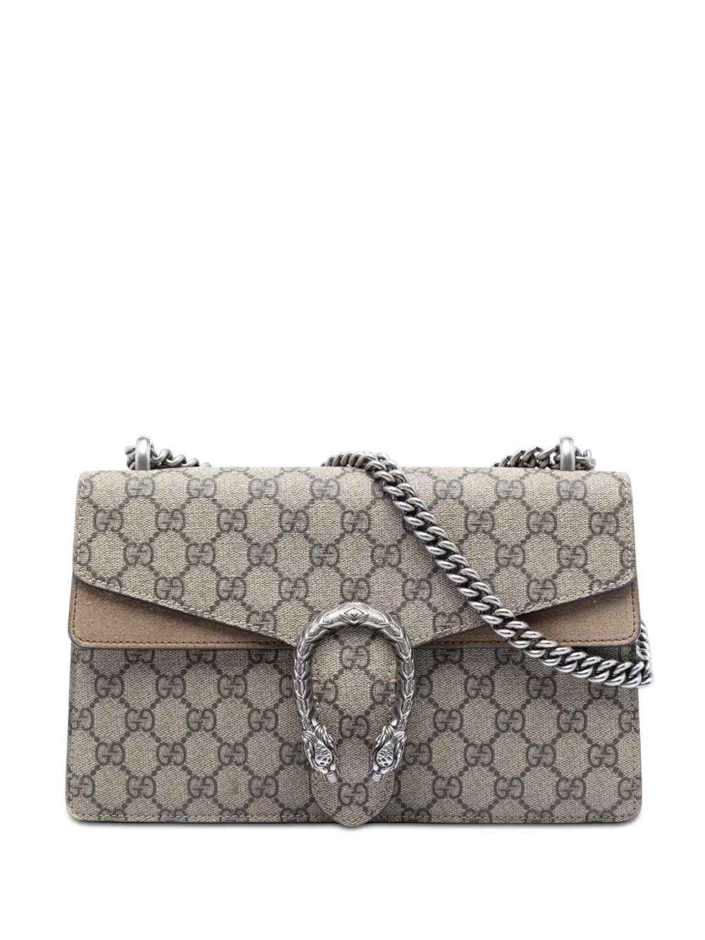 Gucci Pre-Owned 2016-2026 Medium GG Supreme Dionysus shoulder bag - Toni neutri