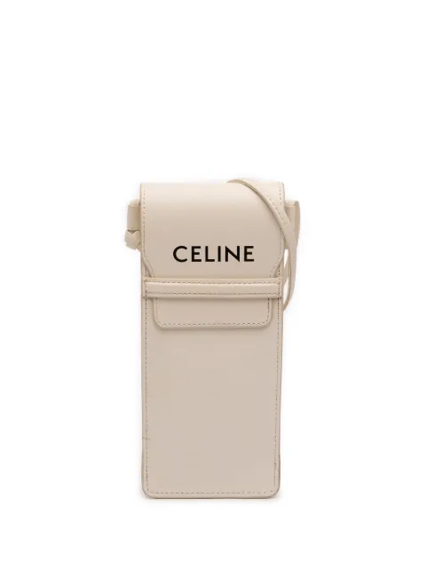 Celine Pre-Owned bandolera para gafas de sol de piel de borrego suave 2000-2026