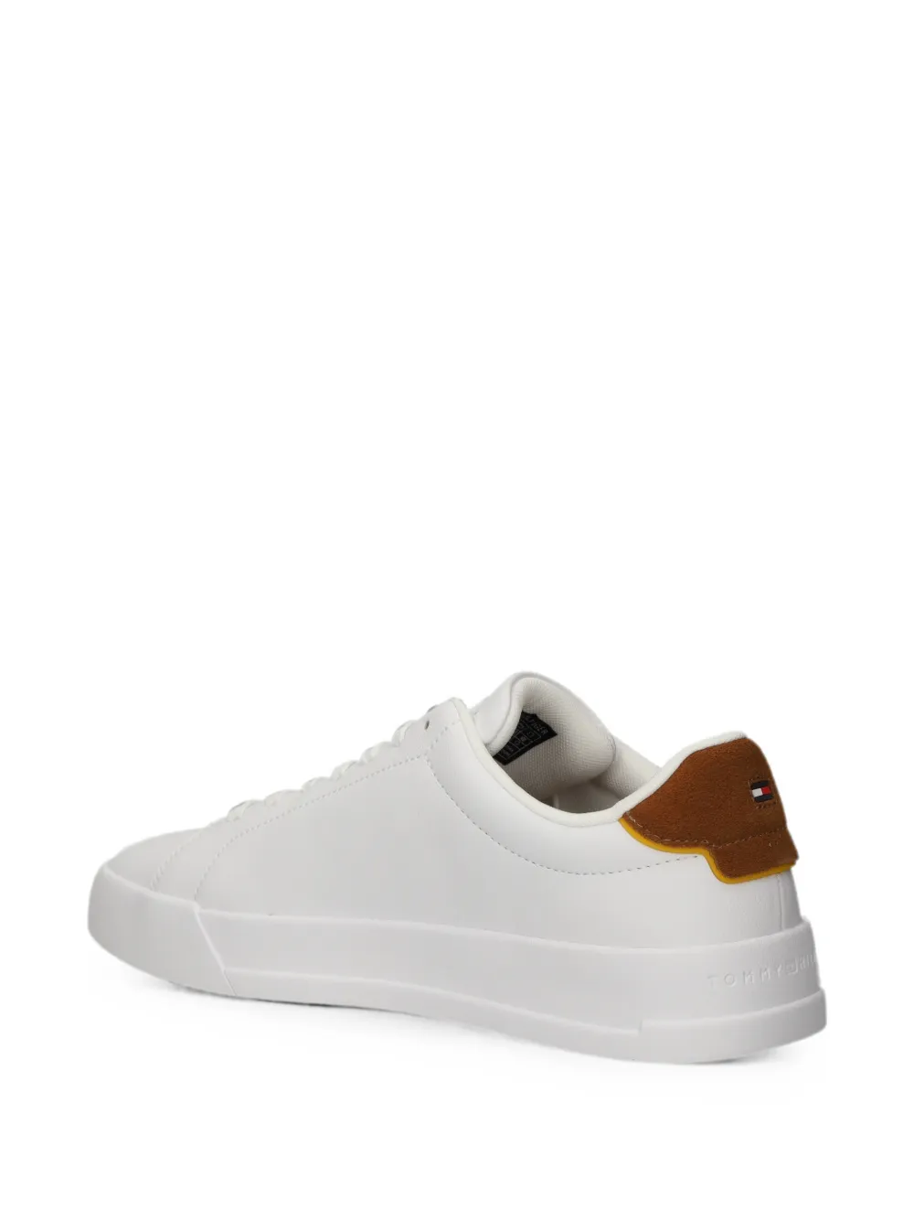 Tommy Hilfiger Low-top sneakers met logo-print Wit