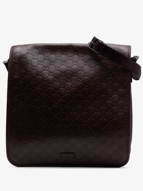 Gucci Pre-Owned 2000-2015 Guccissima crossbody bag