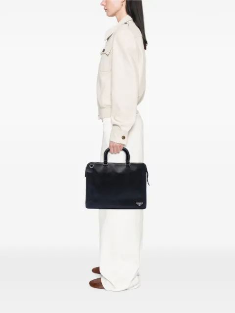 Prada Pre-Owned 2013-2026 Saffiano business bag