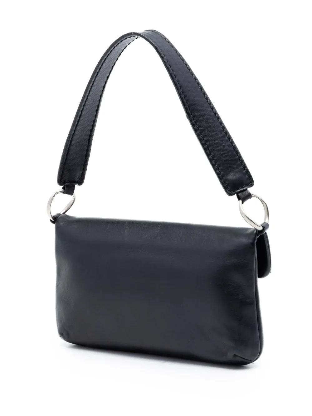 CHANEL Pre-Owned 2003-2004 Calfskin Square Stitched Mademoiselle