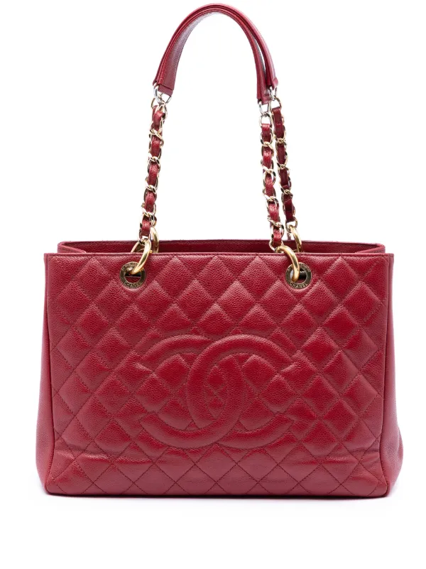 レッドトート シャネル トートバッグ 赤 CHANEL シャネル ノベルティ