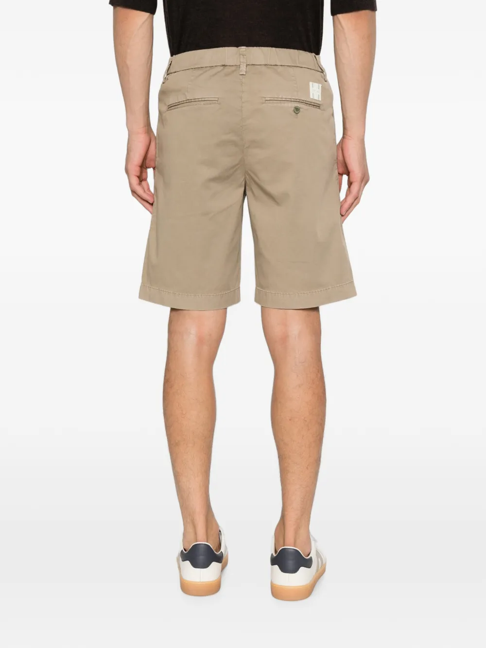 Jacob Cohën George stretch-katoenen shorts Beige