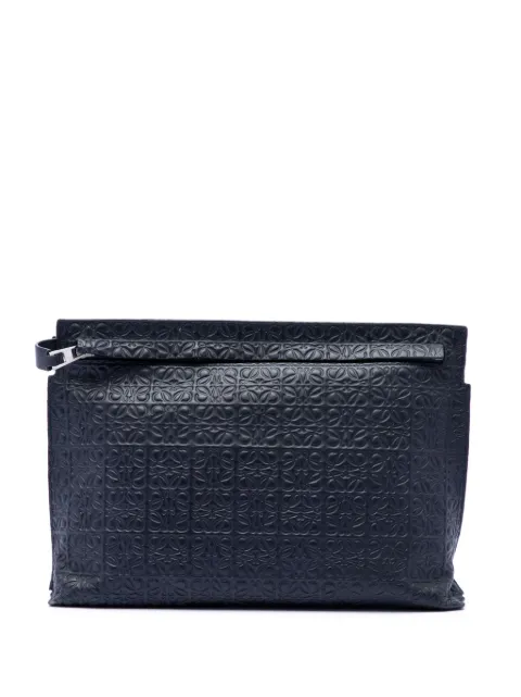 Loewe Pre-Owned bolso de mano Repeat T de piel con motivo Anagram en relieve 2015