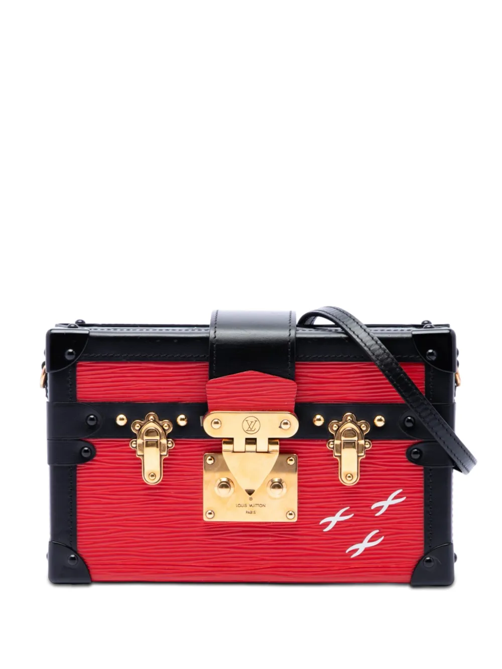 Louis Vuitton Pre-Owned 2014-2020 Epi Petit Malle crossbody bag - Nero