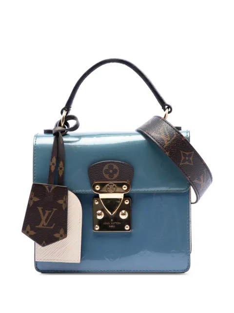 Louis Vuitton Pre-Owned 2019 Vernis Spring Street Satchel-Tasche mit Monogramm