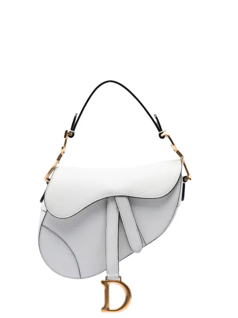 Christian Dior Pre-Owned 2019 Mini Grained Calfskin Saddle Bag satchel
