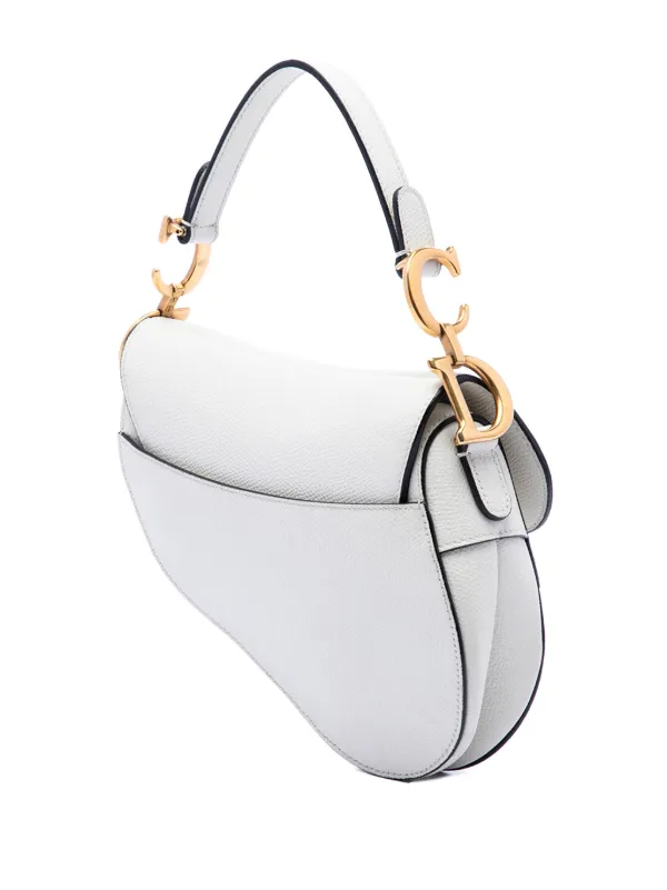Christian Dior Pre-Owned 2019 ミニ グレインカーフスキン サドル 