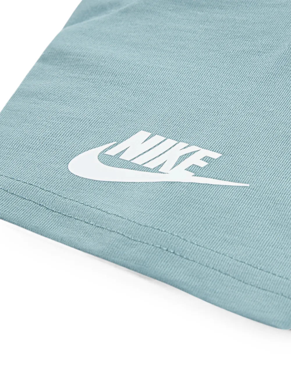 Nike Kids Futura Evergreen T-shirt met logoprint Groen