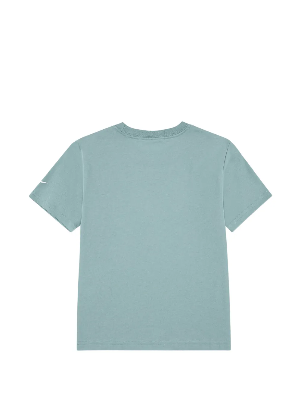 Nike Kids Futura Evergreen T-shirt met logoprint Groen
