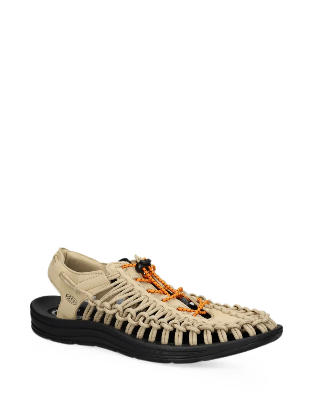 KEEN FOOTWEAR Uneek woven-cord sandals Beige