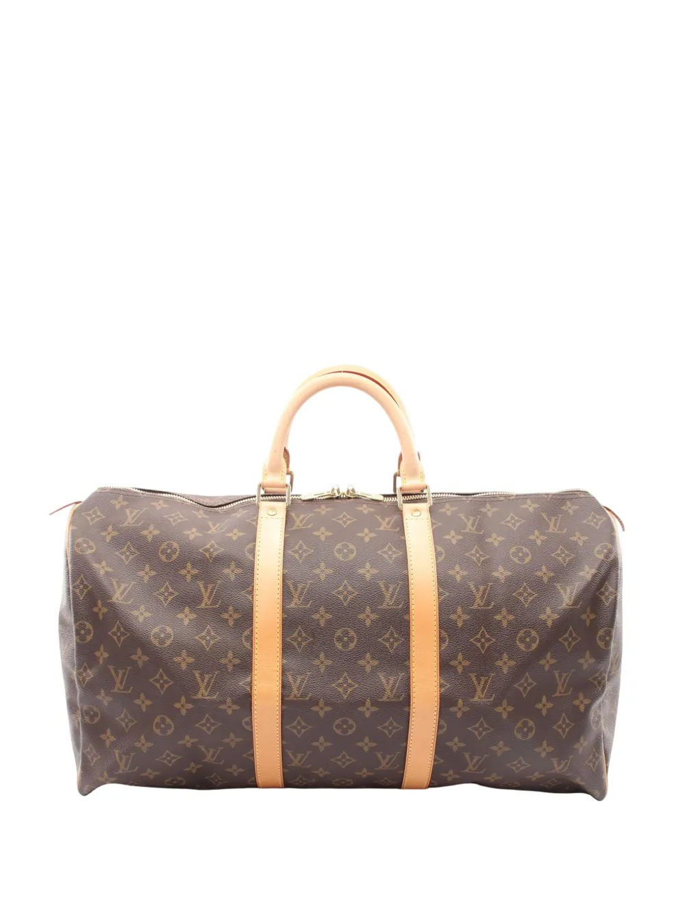 Louis Vuitton Pre-Owned 2002 Monogram Keepall 50 travel bag - Marrone