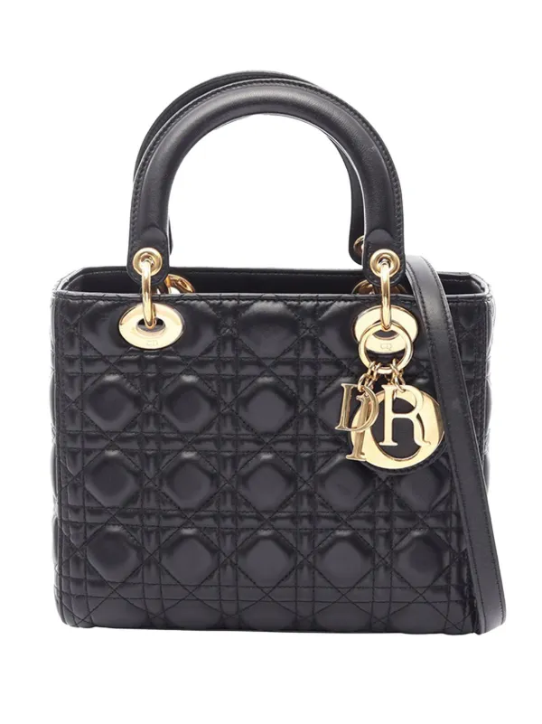 Christian Dior Pre-Owned 2010-2026 ミディアム ラムスキン