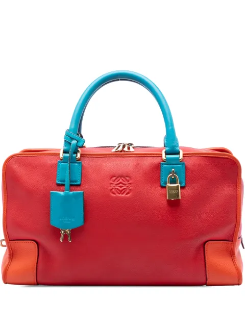 Loewe Pre-Owned 2011 Tricolor Leather Amazona 36 handbag