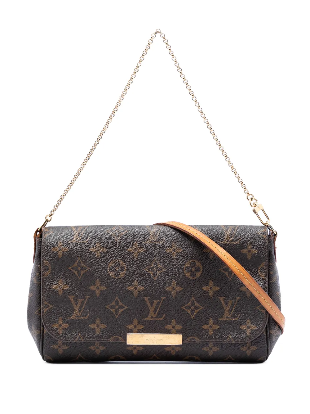 Louis Vuitton Pre-Owned 2016 Monogram Favorite MM satchel - Braun