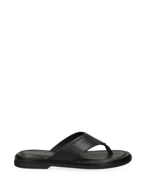 Tommy Hilfiger logo-embossed flip-flop sandals