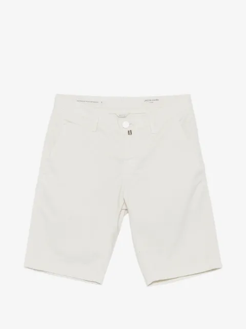 Jacob Cohën logo-plaque chino shorts