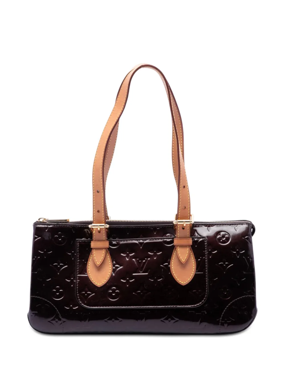 Louis Vuitton Pre-Owned 2007-2010 Monogram Vernis Rosewood Avenue shoulder bag - Viola