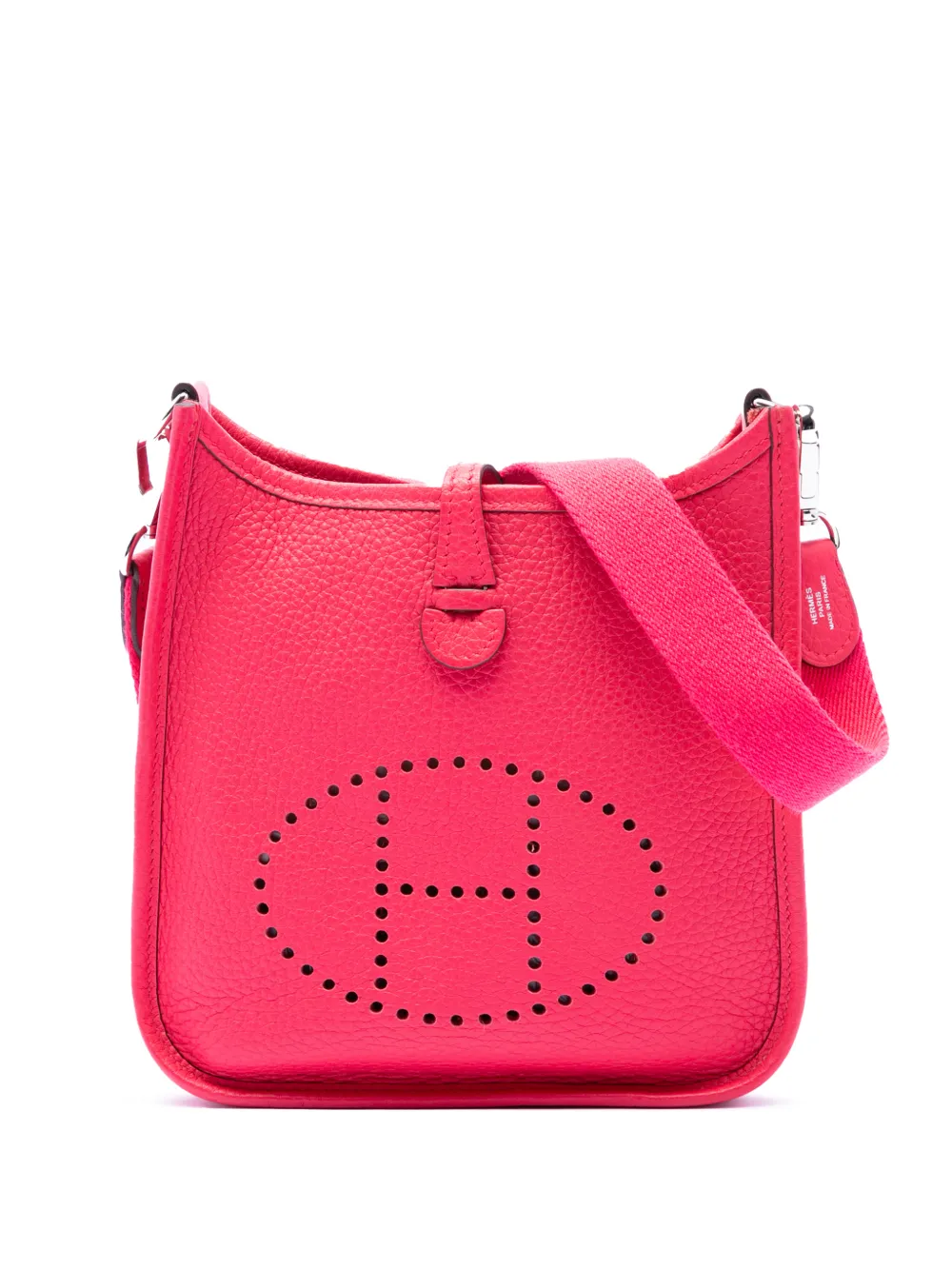 Hermès Pre-Owned 1959 Clemence Evelyne I TPM crossbody bag - Rosa