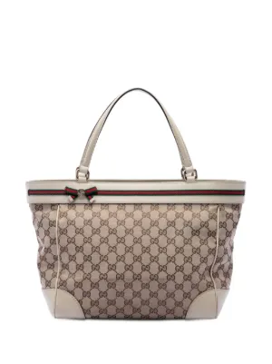 Gucci Pre-Owned 2016-2026 GGキャンバス ブリー ハンドバッグ