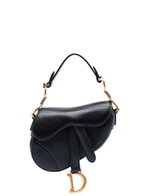 Christian Dior Pre-Owned 2021 Micro Goatskin Saddle Bag satchel