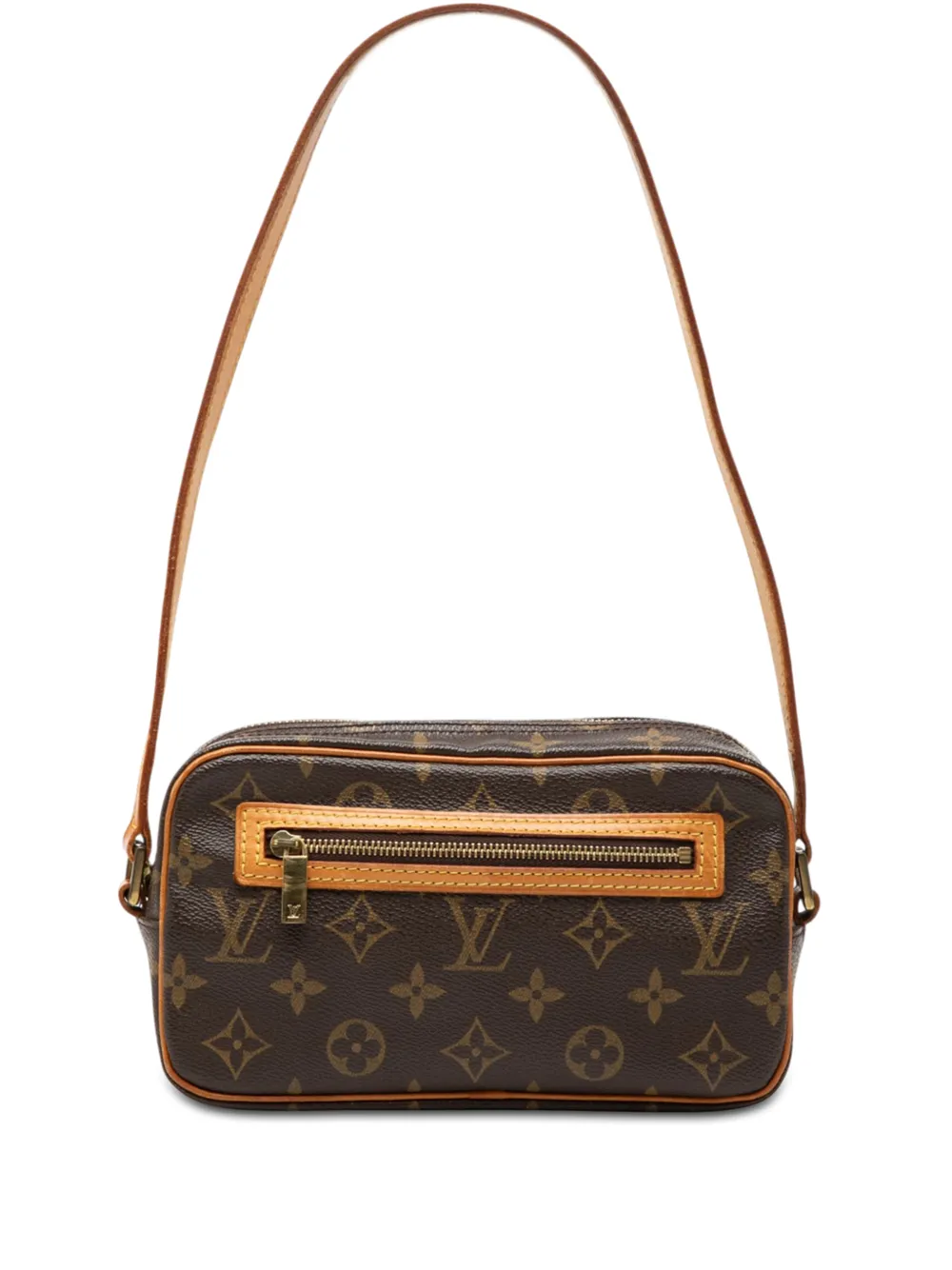 Louis Vuitton Pre-Owned 2002 Monogram Pochette Cite shoulder bag - Braun