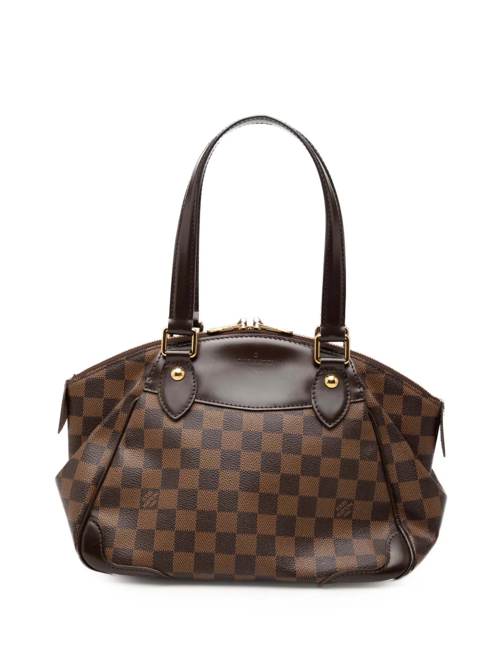 Louis Vuitton Pre-Owned 2010 Damier Ebene Verona PM handbag - Marrone