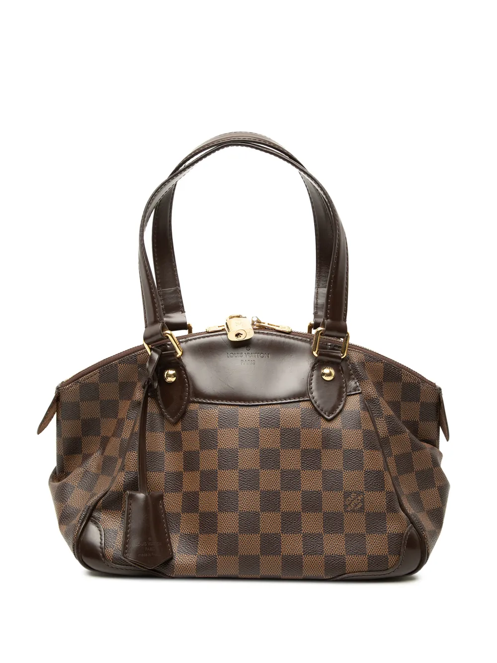 Louis Vuitton Pre-Owned 2010 Damier Ebene Verona PM handbag - Marrone