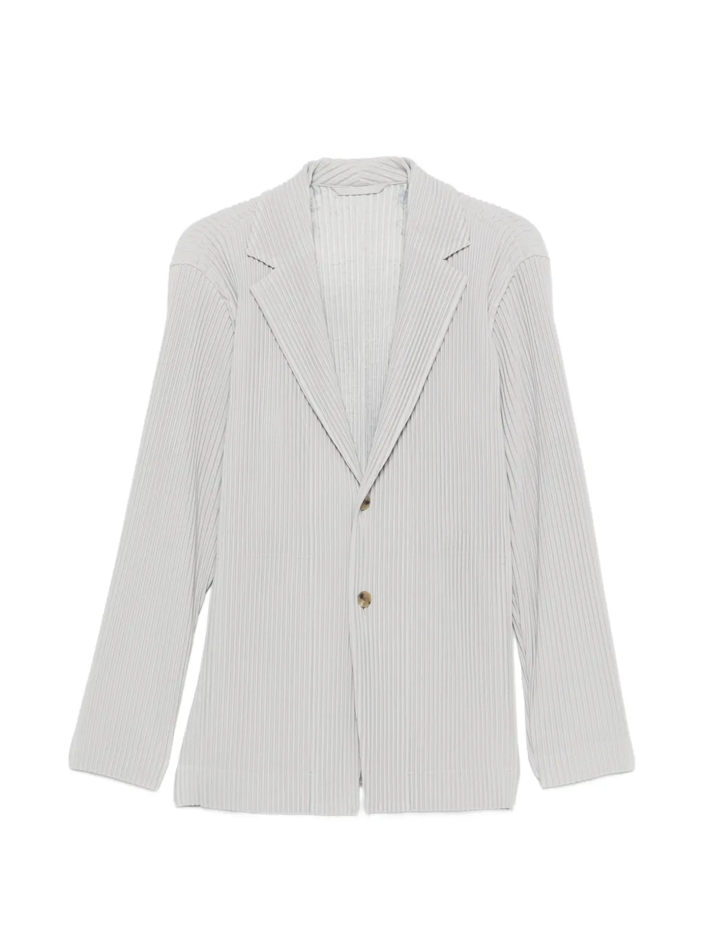 Homme Plissé Issey Miyake long-sleeves jacket - Grigio